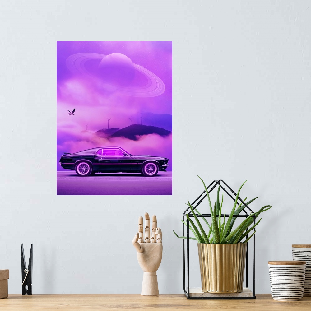A bohemian room featuring Outrun Drive