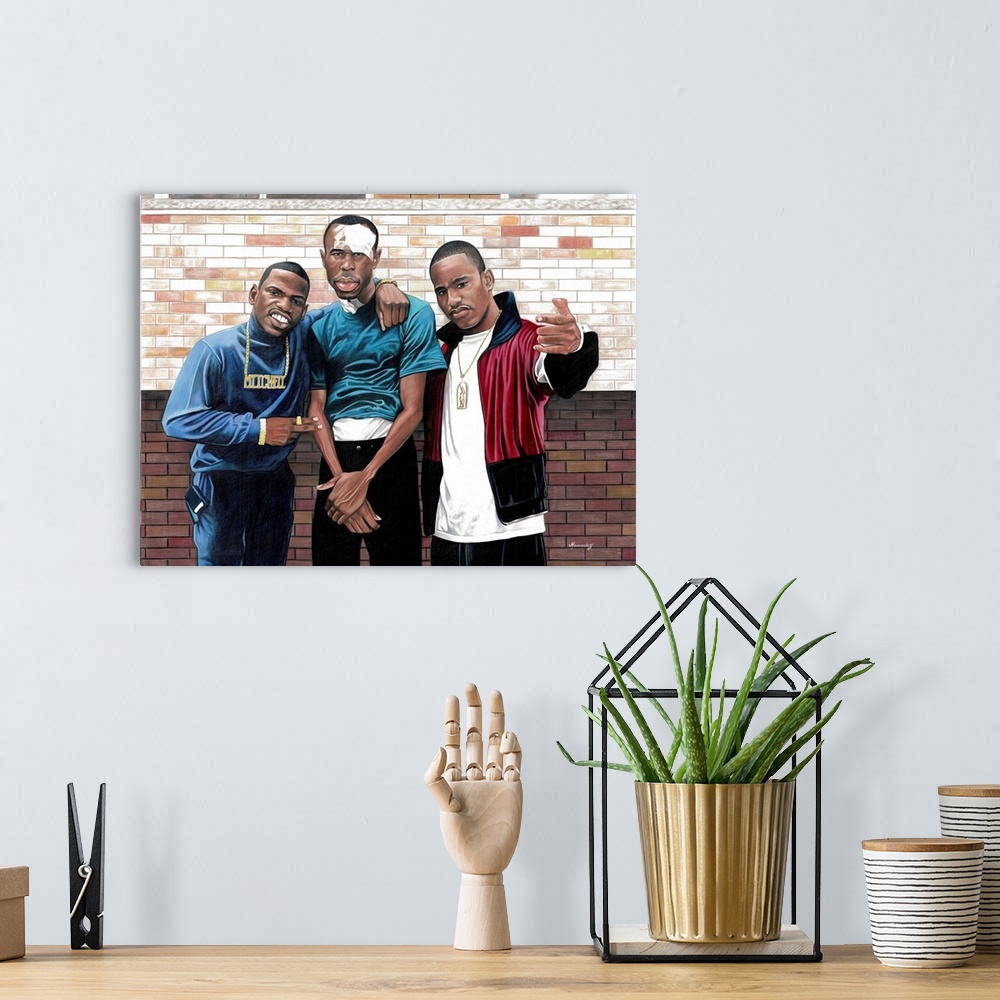A bohemian room featuring Paid In Full