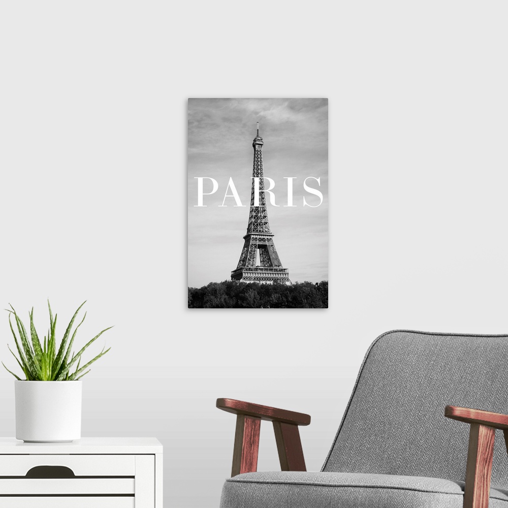 A modern room featuring Paris Eiffel 2