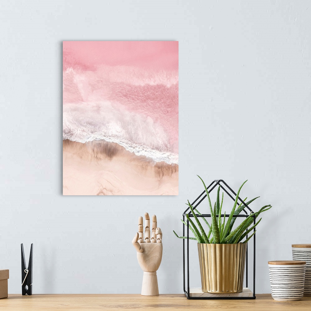 A bohemian room featuring Pink Sea