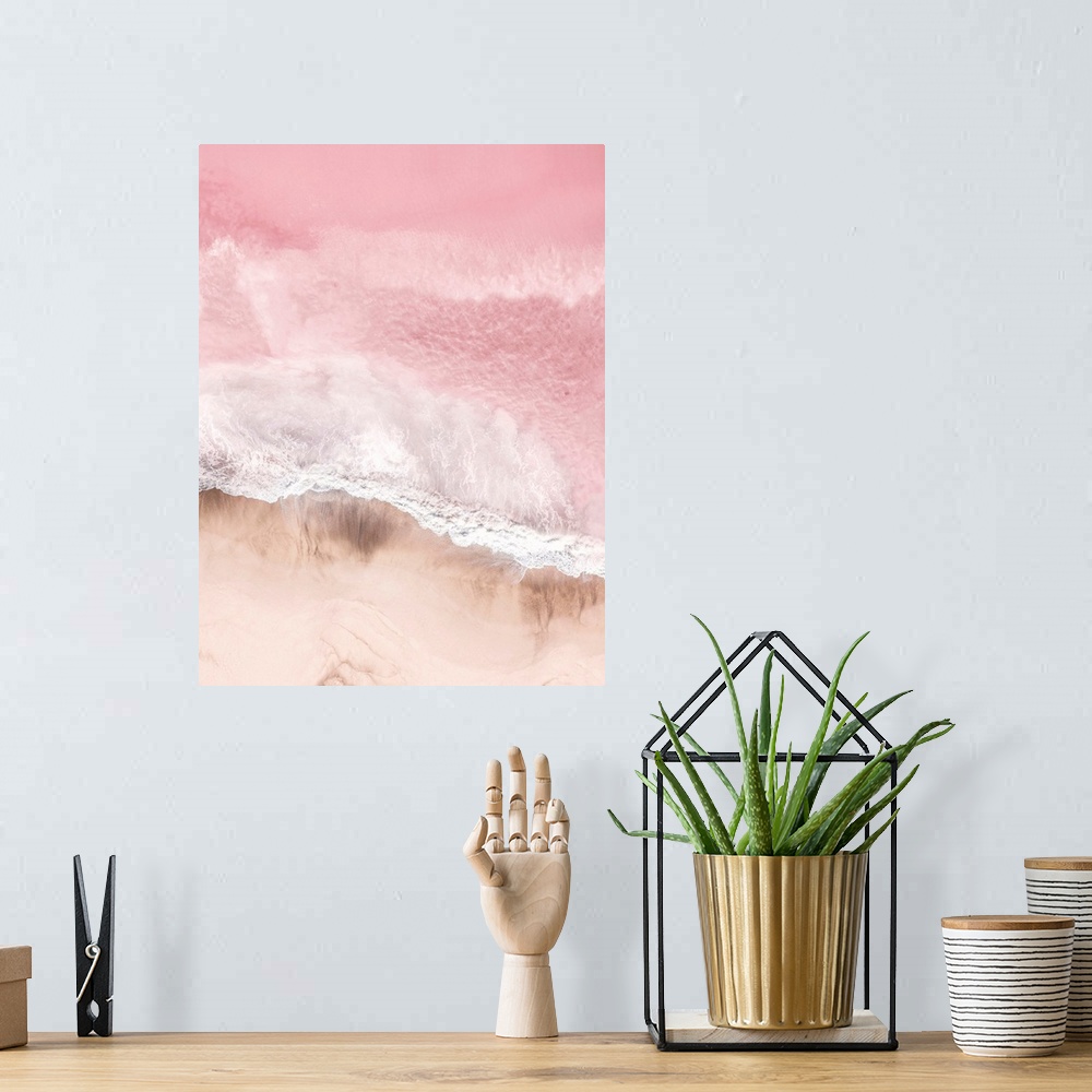 A bohemian room featuring Pink Sea