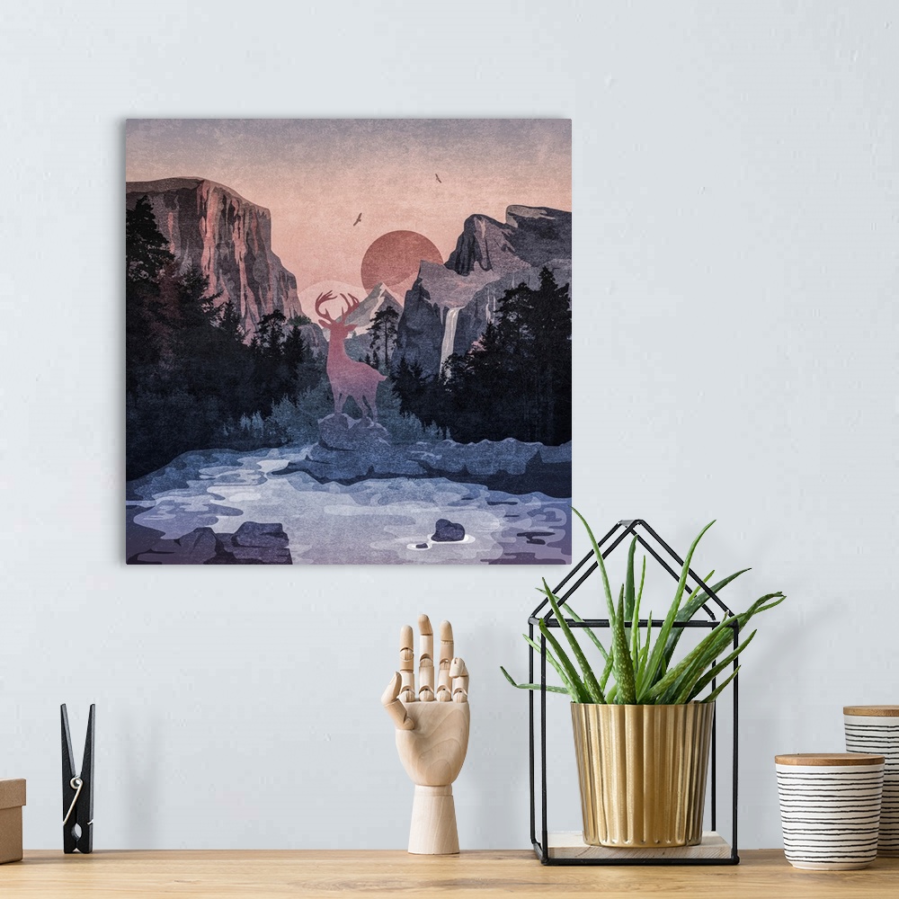 A bohemian room featuring Sephia Yosemite