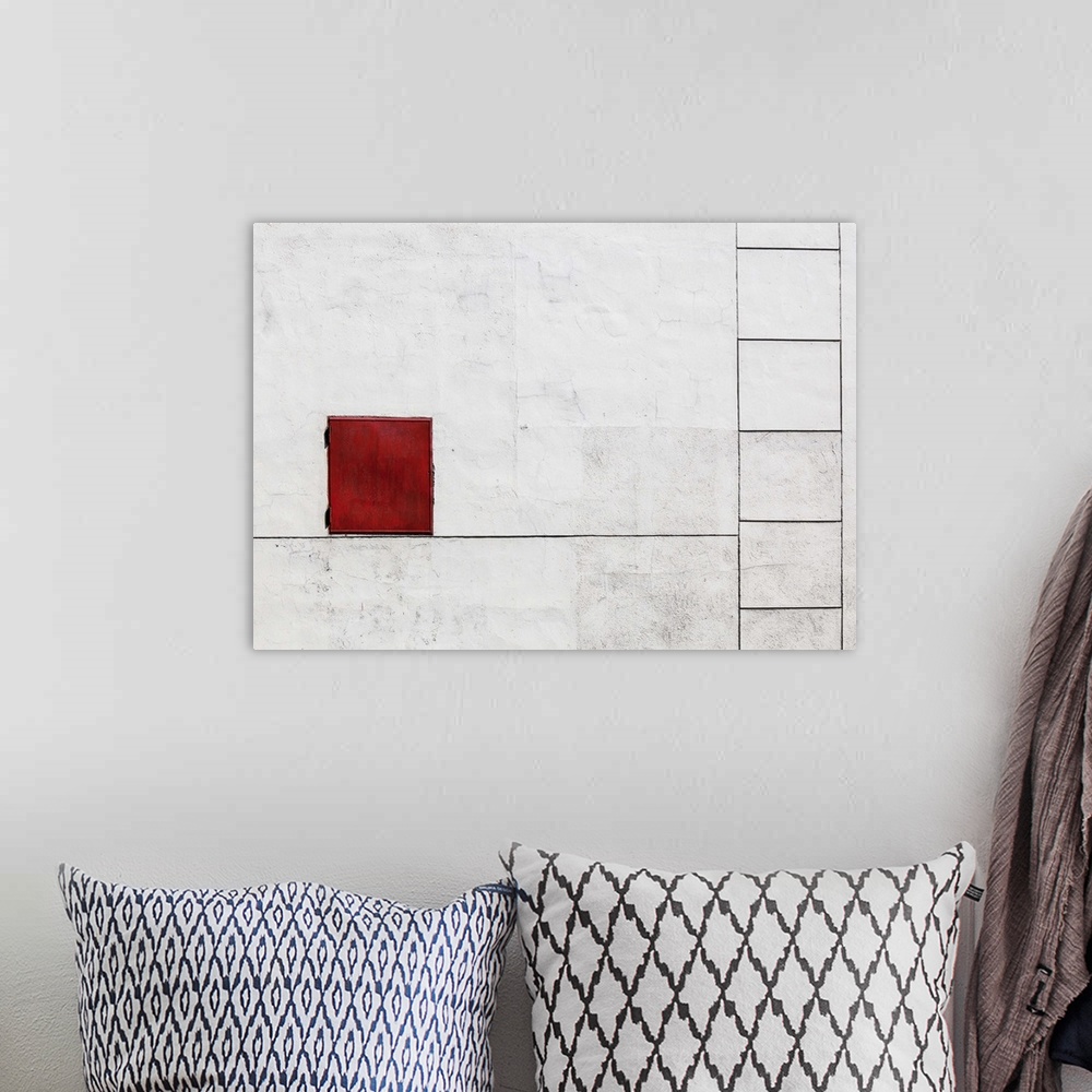 A bohemian room featuring Suprematism is all Around