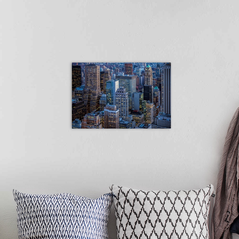 A bohemian room featuring The City That Never Sleeps