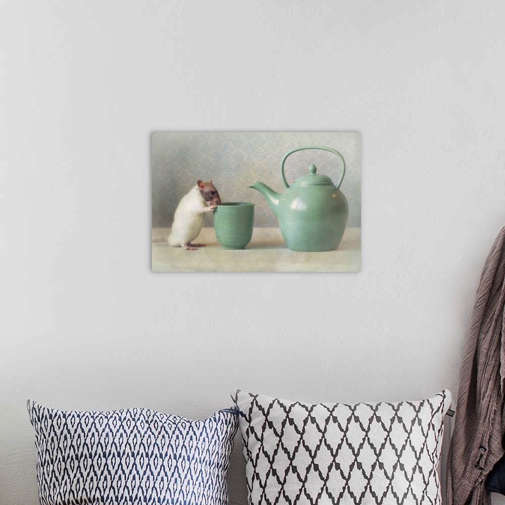 A bohemian room featuring The Teapot