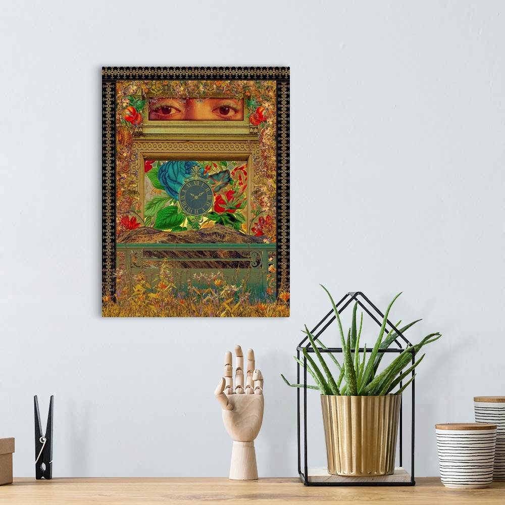 A bohemian room featuring Timescape