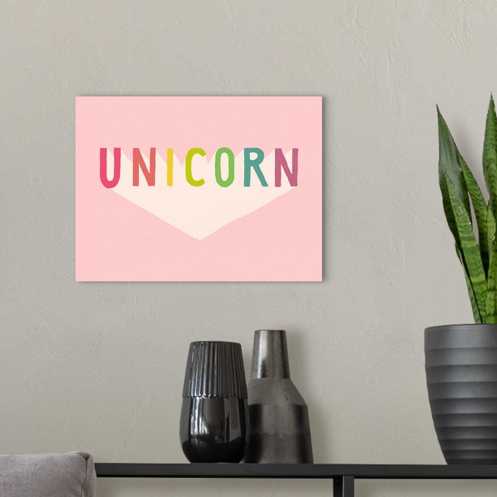 A modern room featuring Unicorn