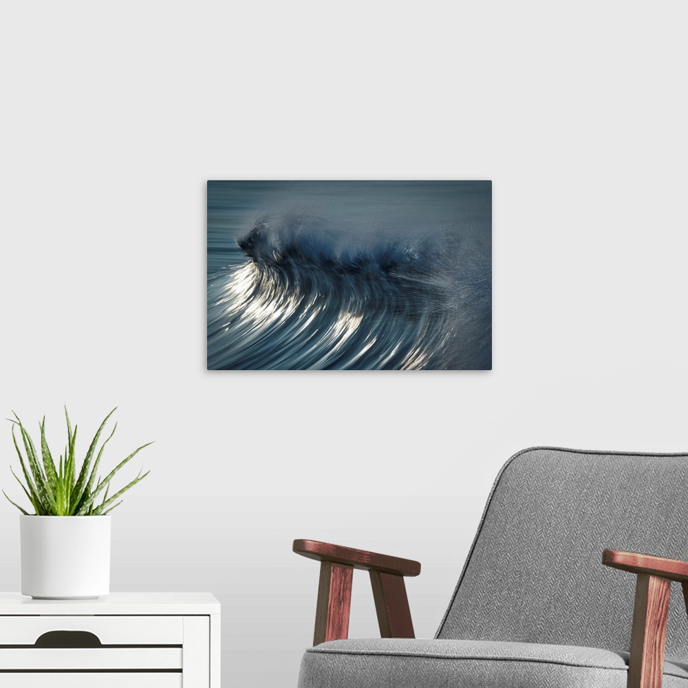 A modern room featuring Wind Wave