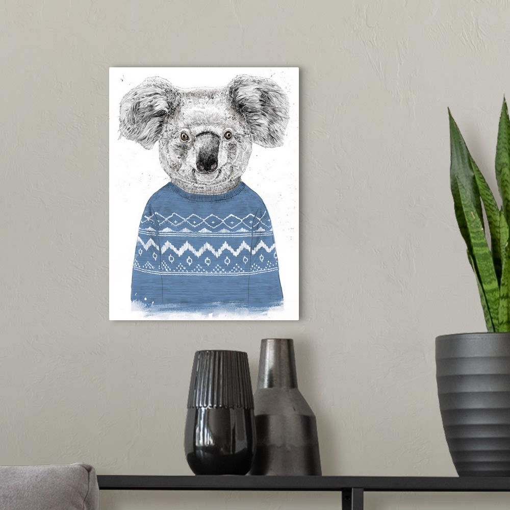 A modern room featuring Winter Koala