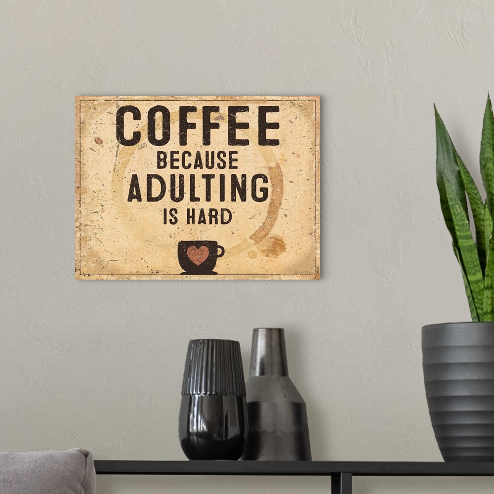 A modern room featuring Adulting