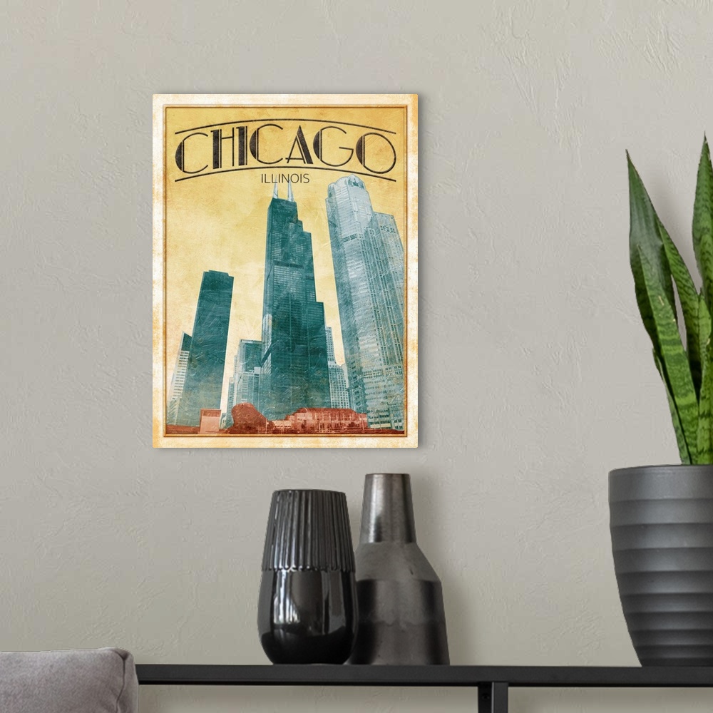 A modern room featuring Chicago Cover