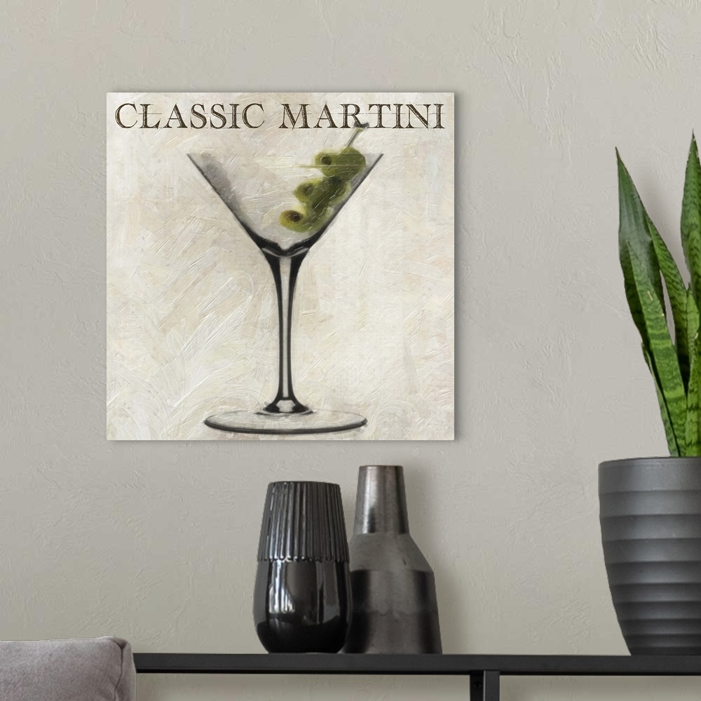 A modern room featuring Classic Martini