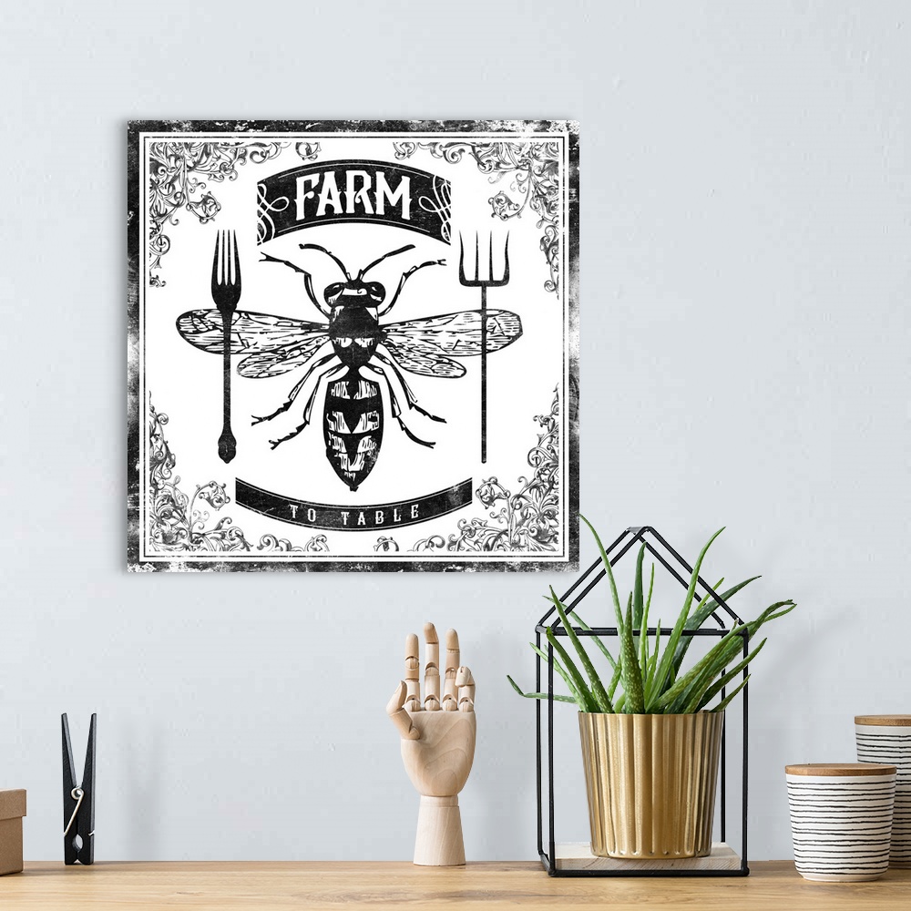 A bohemian room featuring Farm to Table - Bee