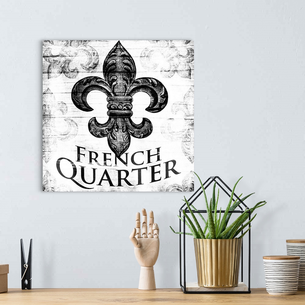 A bohemian room featuring French Quarter