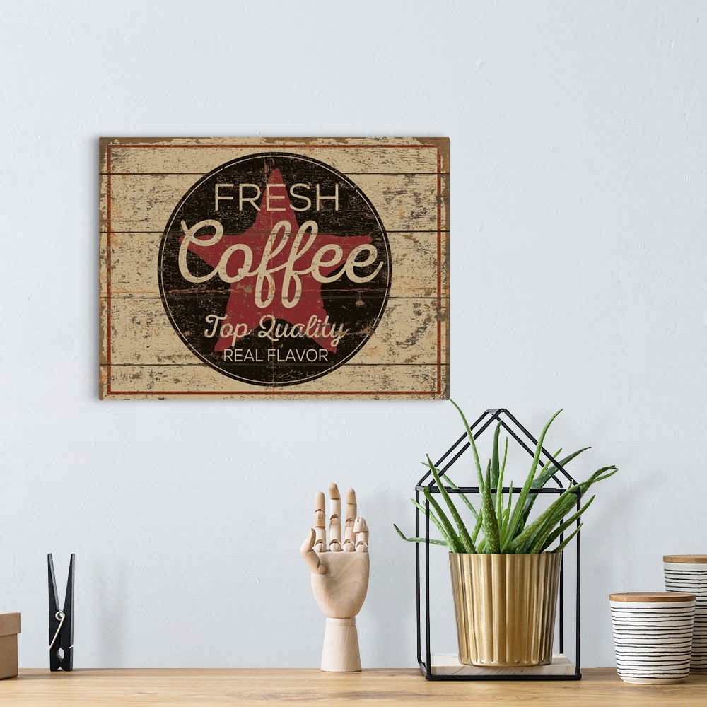 A bohemian room featuring Fresh Coffee