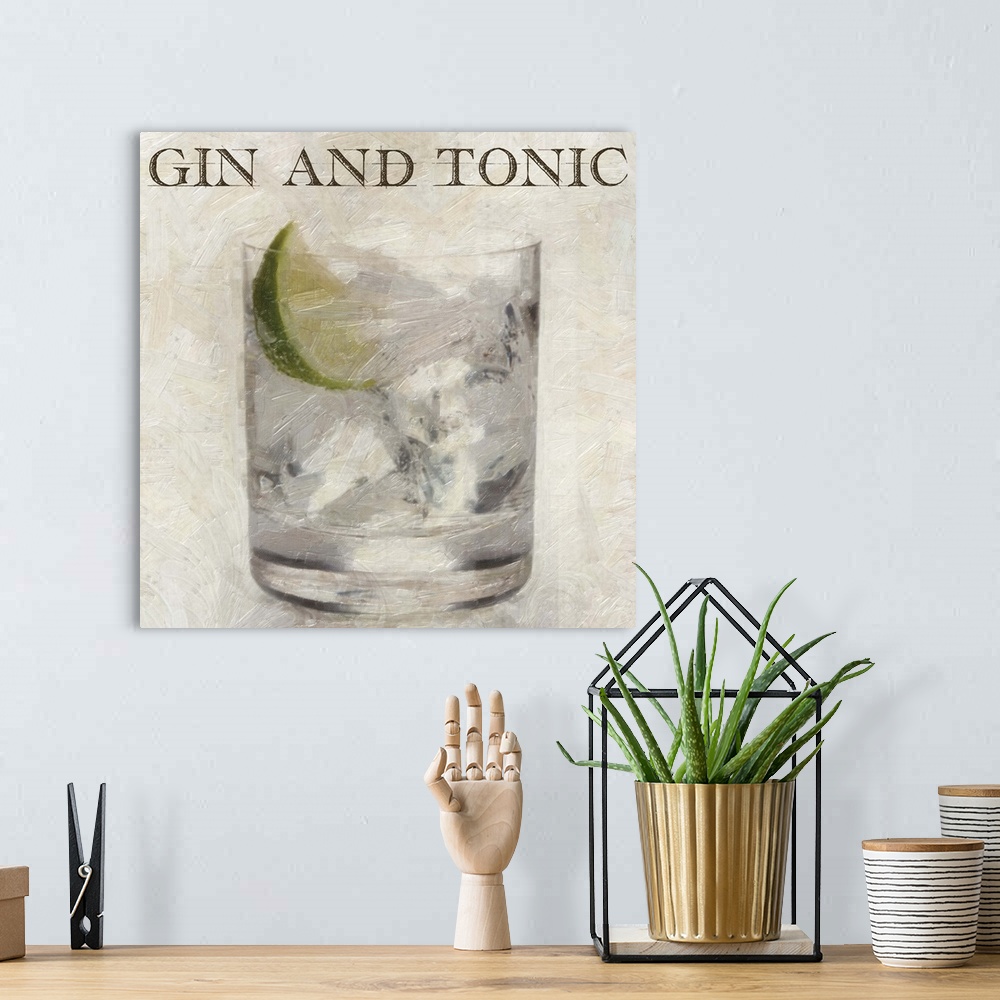 A bohemian room featuring Gin and Tonic