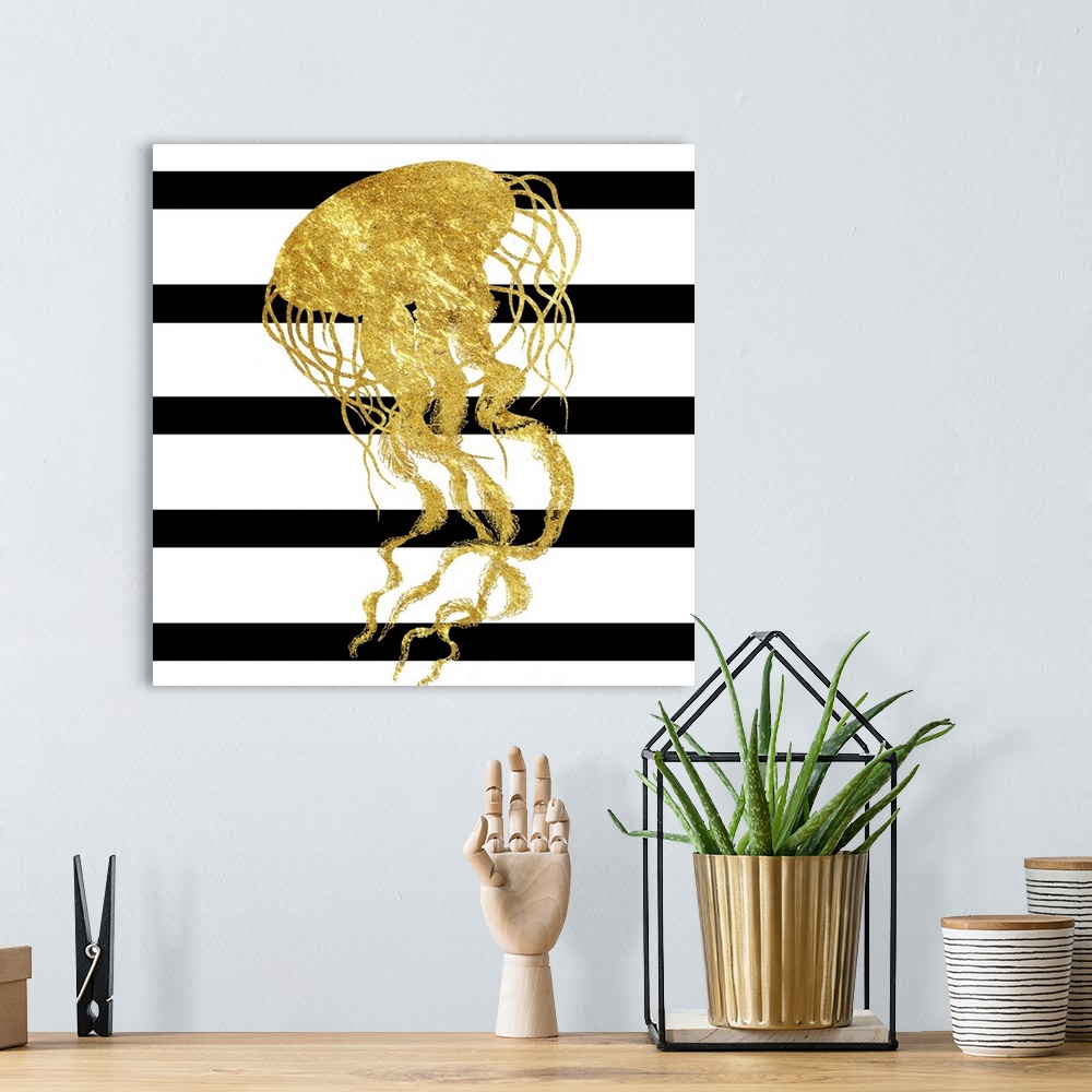 A bohemian room featuring Golden Jelly Fish