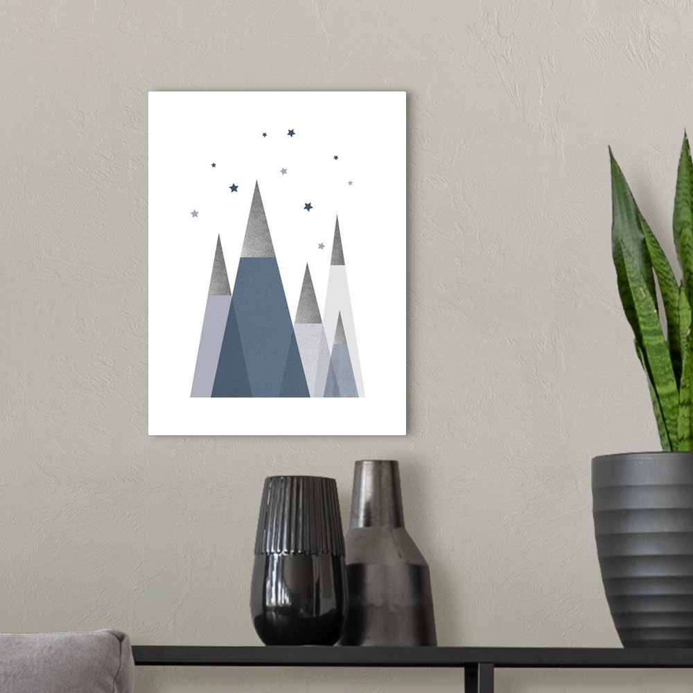 A modern room featuring Grey Mountains 3