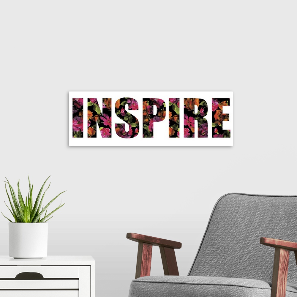 A modern room featuring Inspire