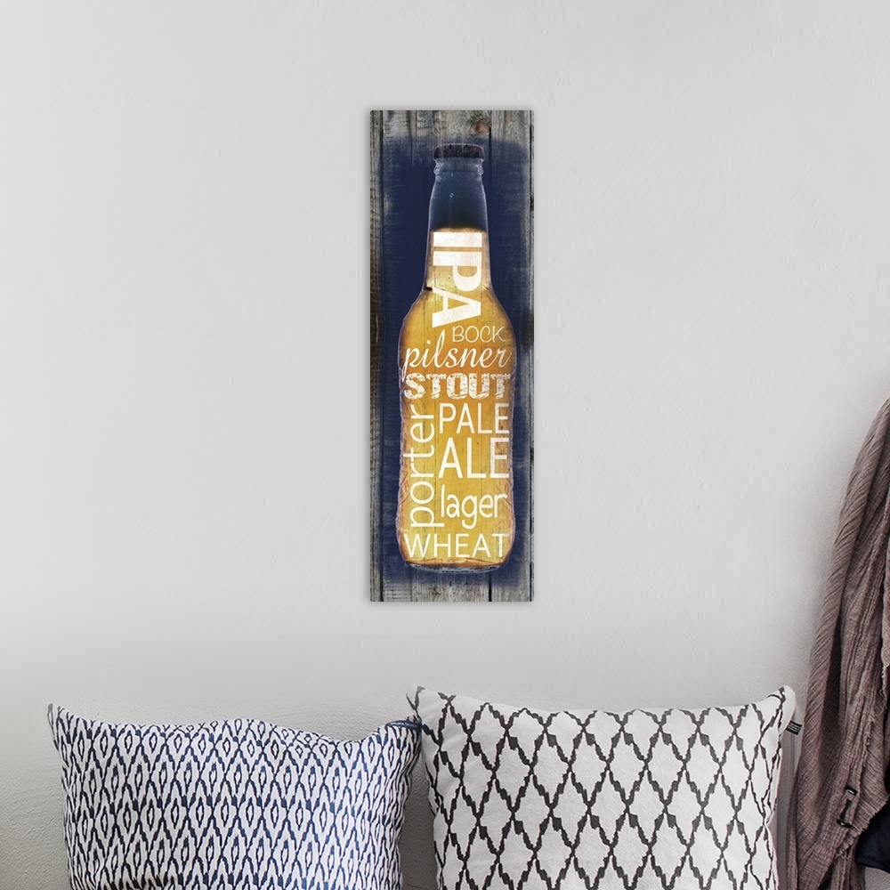A bohemian room featuring Lager