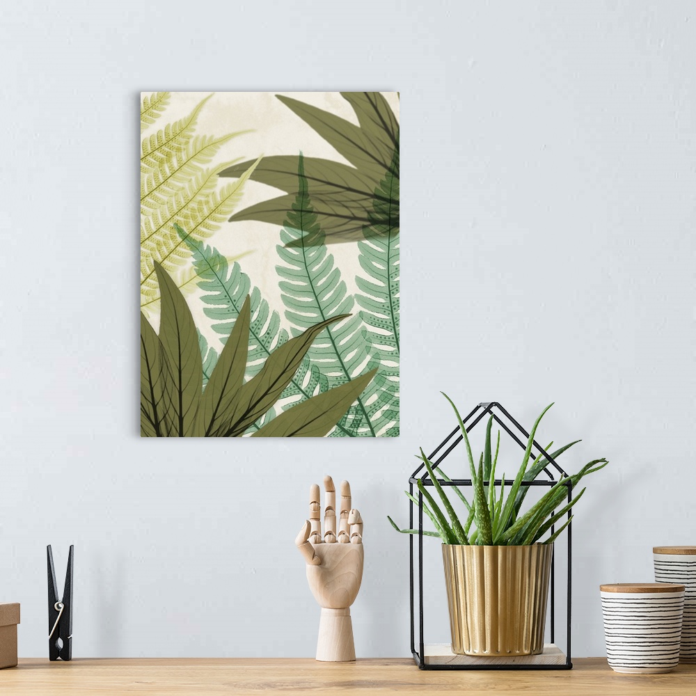 A bohemian room featuring Mesozoic Travels 2