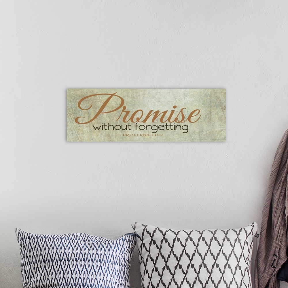 A bohemian room featuring Promise