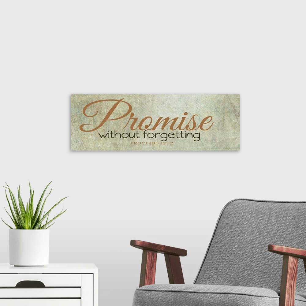 A modern room featuring Promise