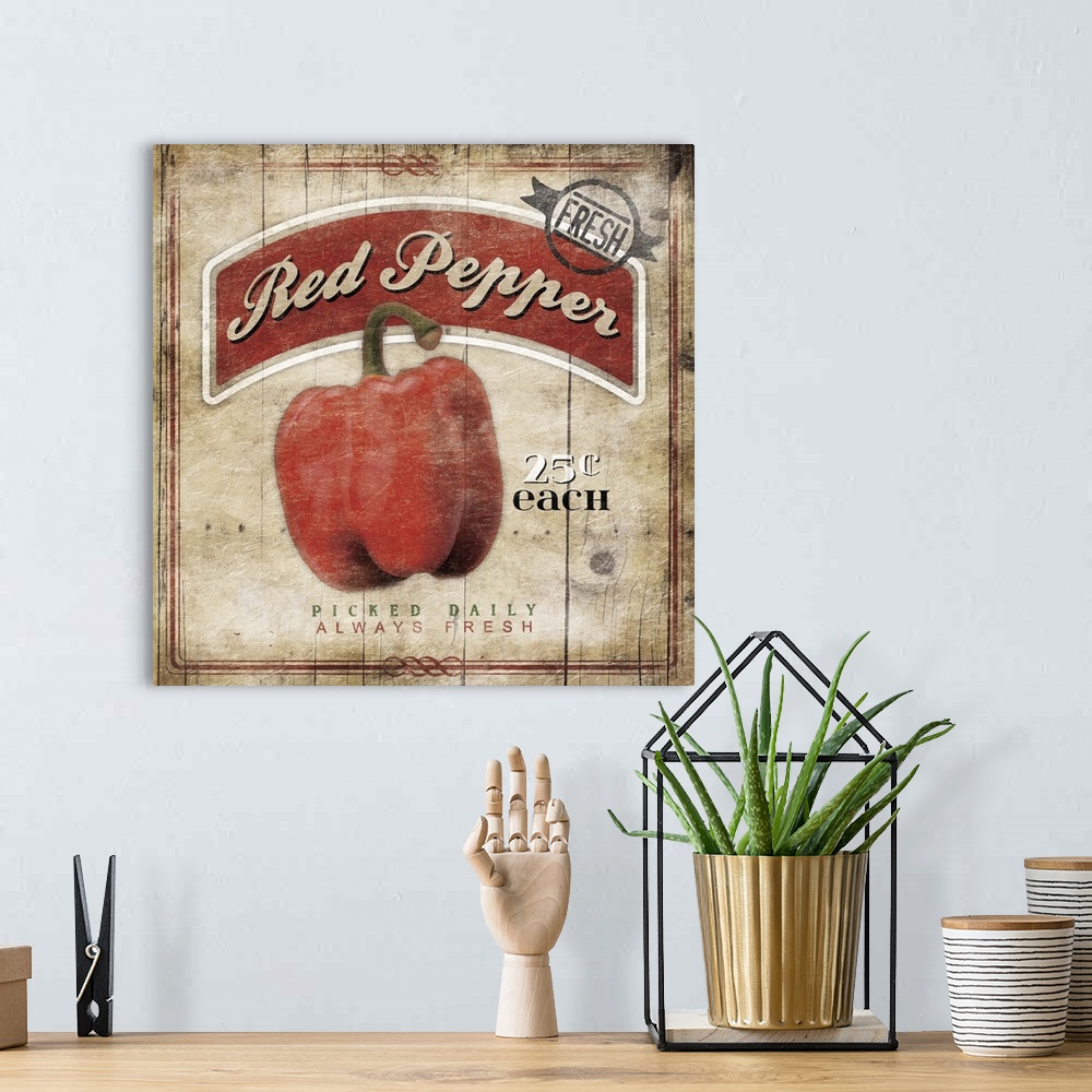 A bohemian room featuring Red Pepper
