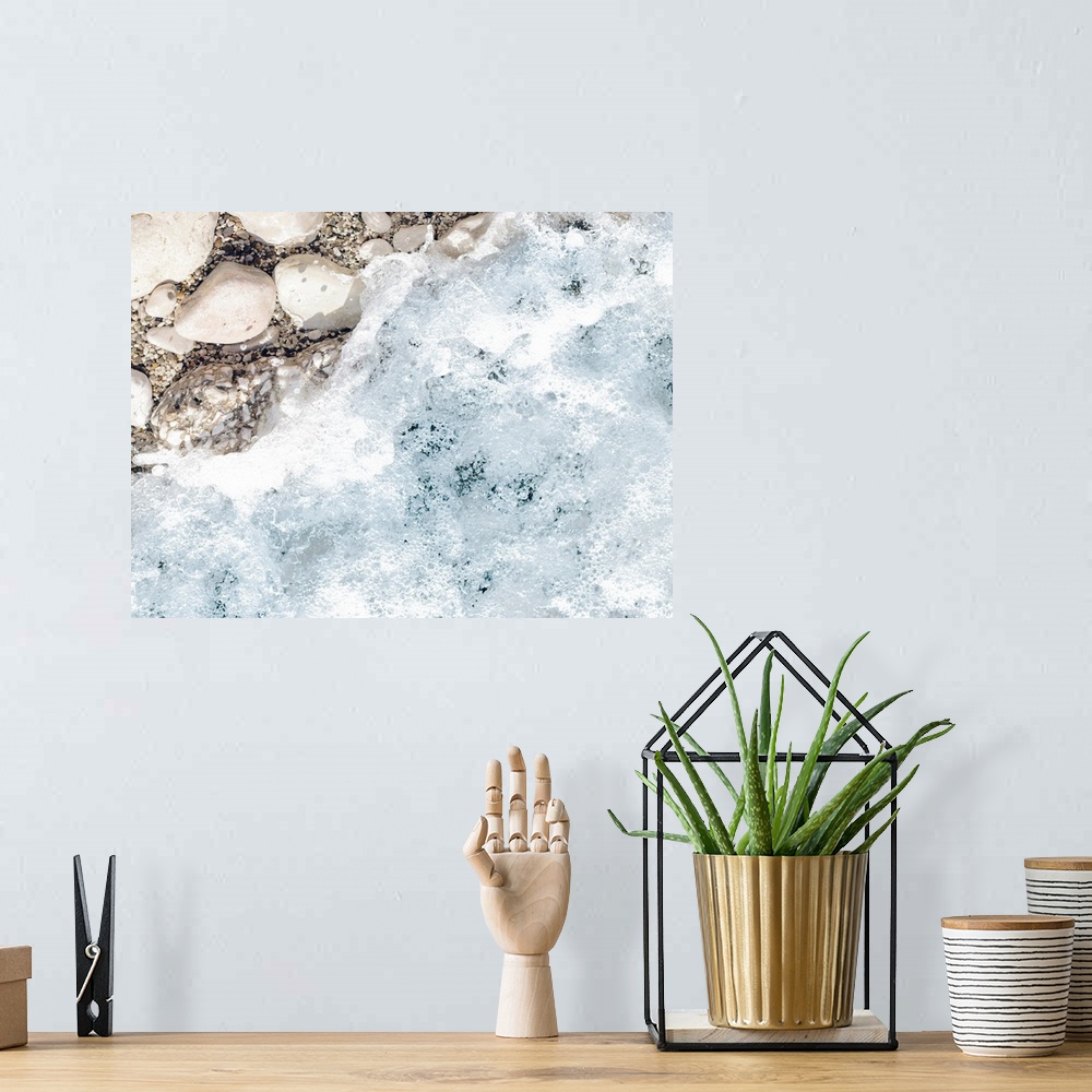 A bohemian room featuring Rocky Shore 1