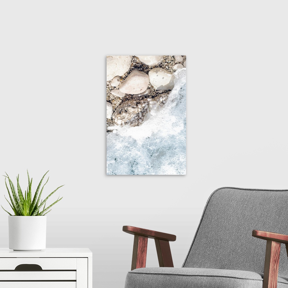 A modern room featuring Rocky Shore 1