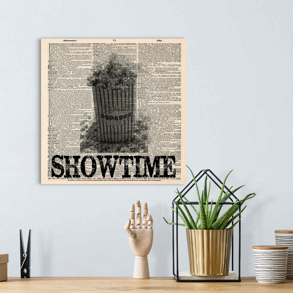 A bohemian room featuring Showtime