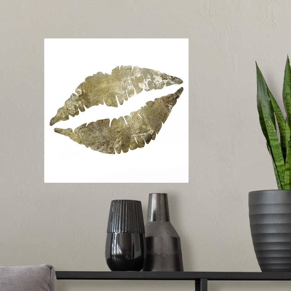 A modern room featuring Sparkle Glam Lips