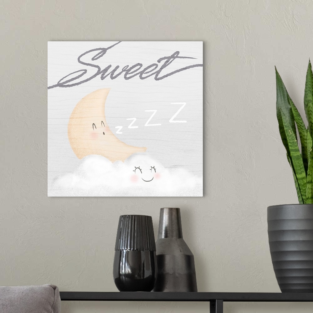 A modern room featuring Sweet Dreams 1