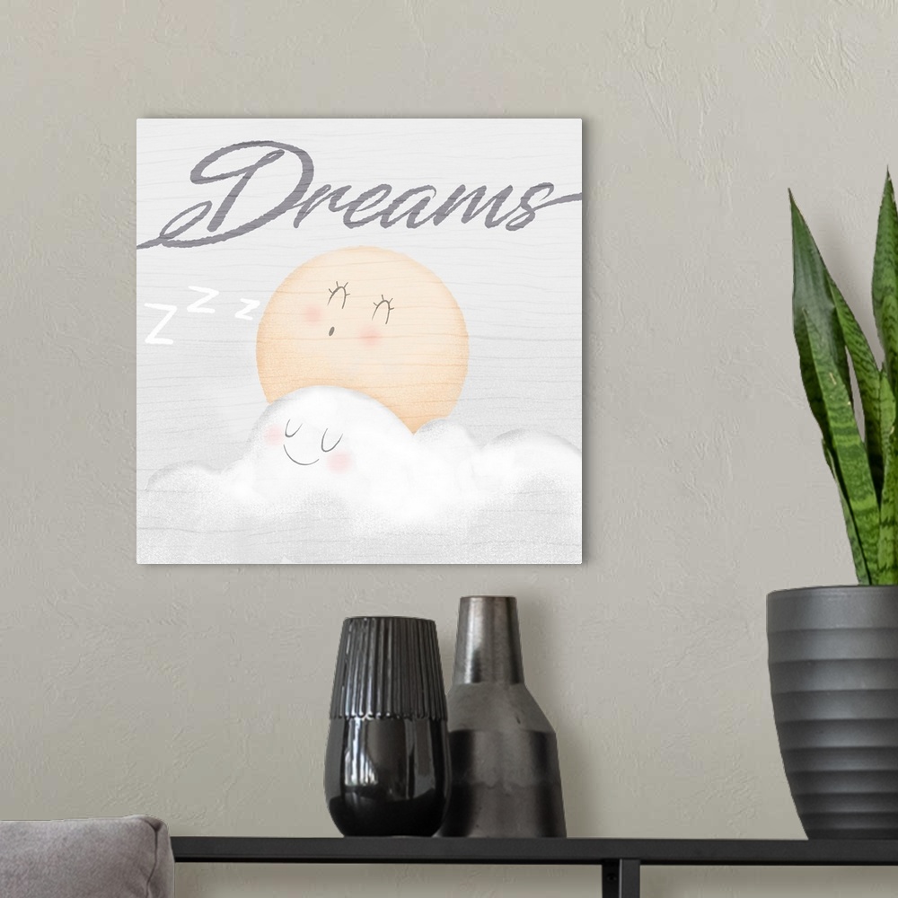 A modern room featuring Sweet Dreams 2