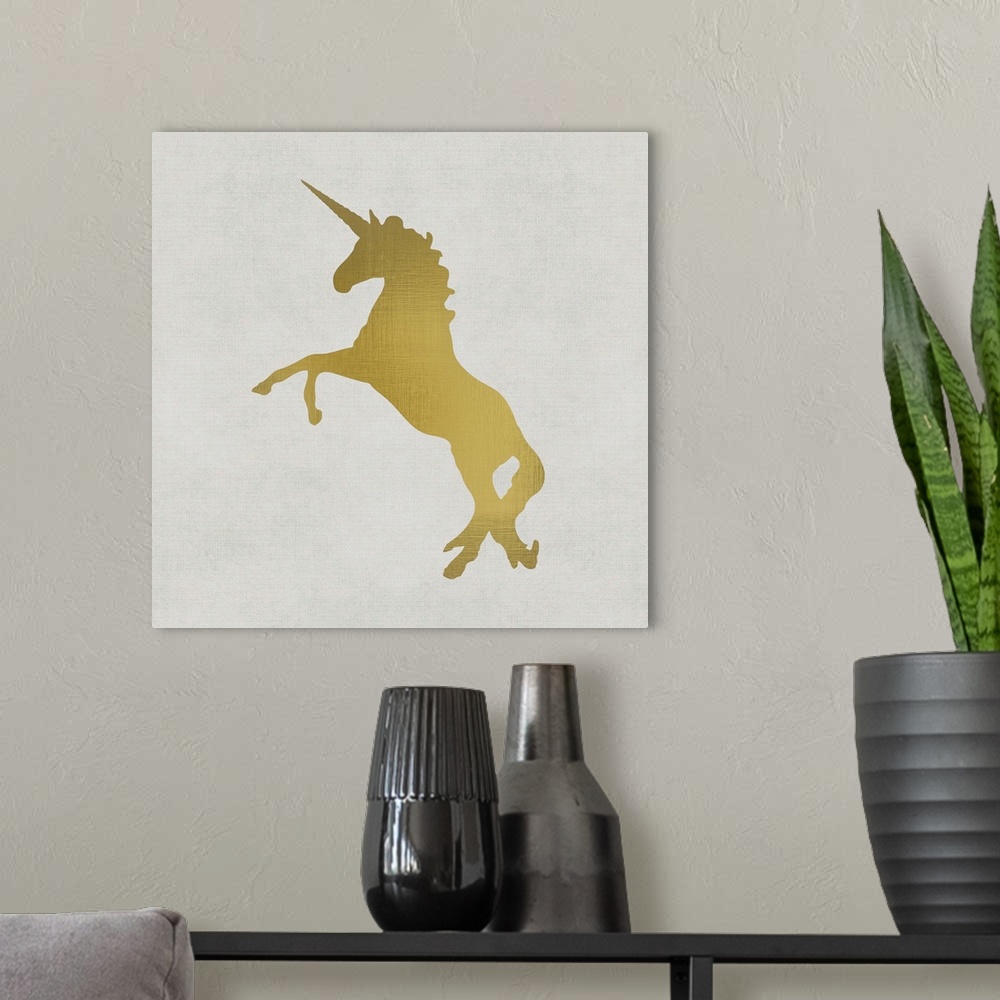 A modern room featuring Unicorn Gold II