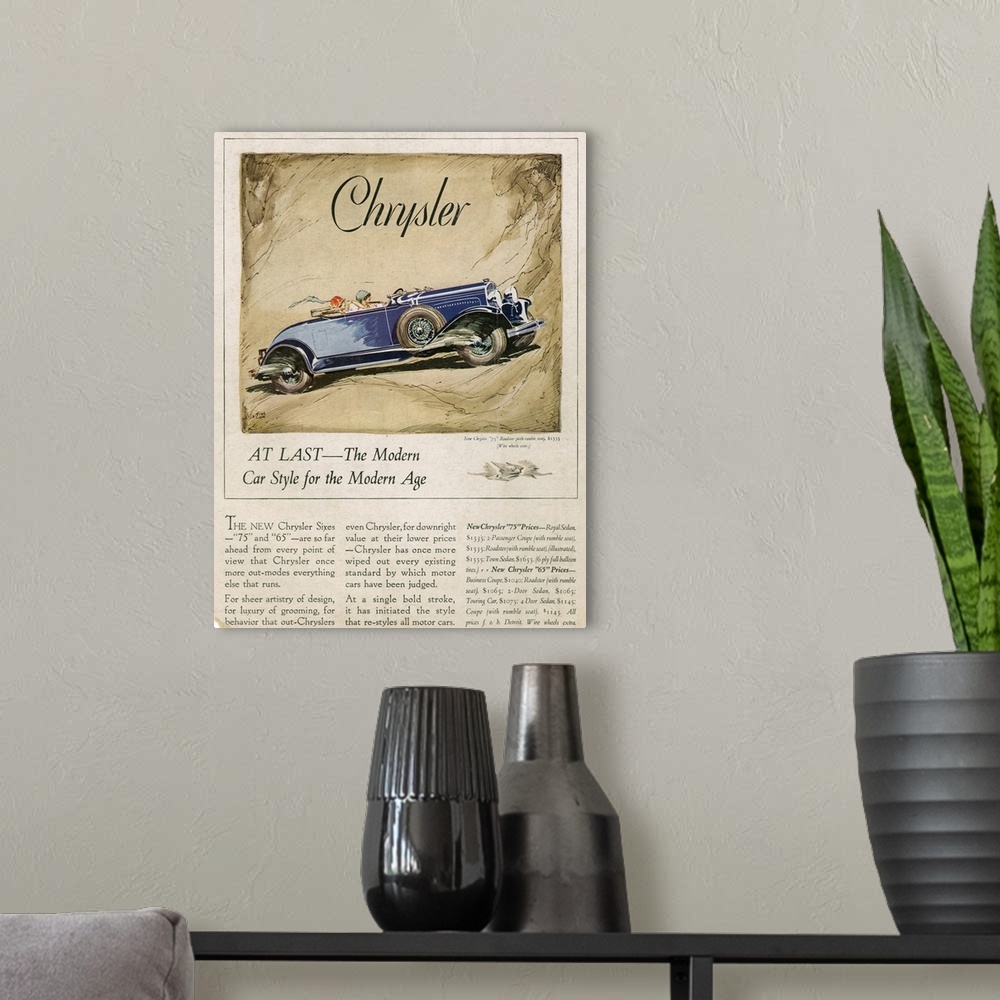 A modern room featuring Chrysler.1928.1920s.USA.cc cars ...