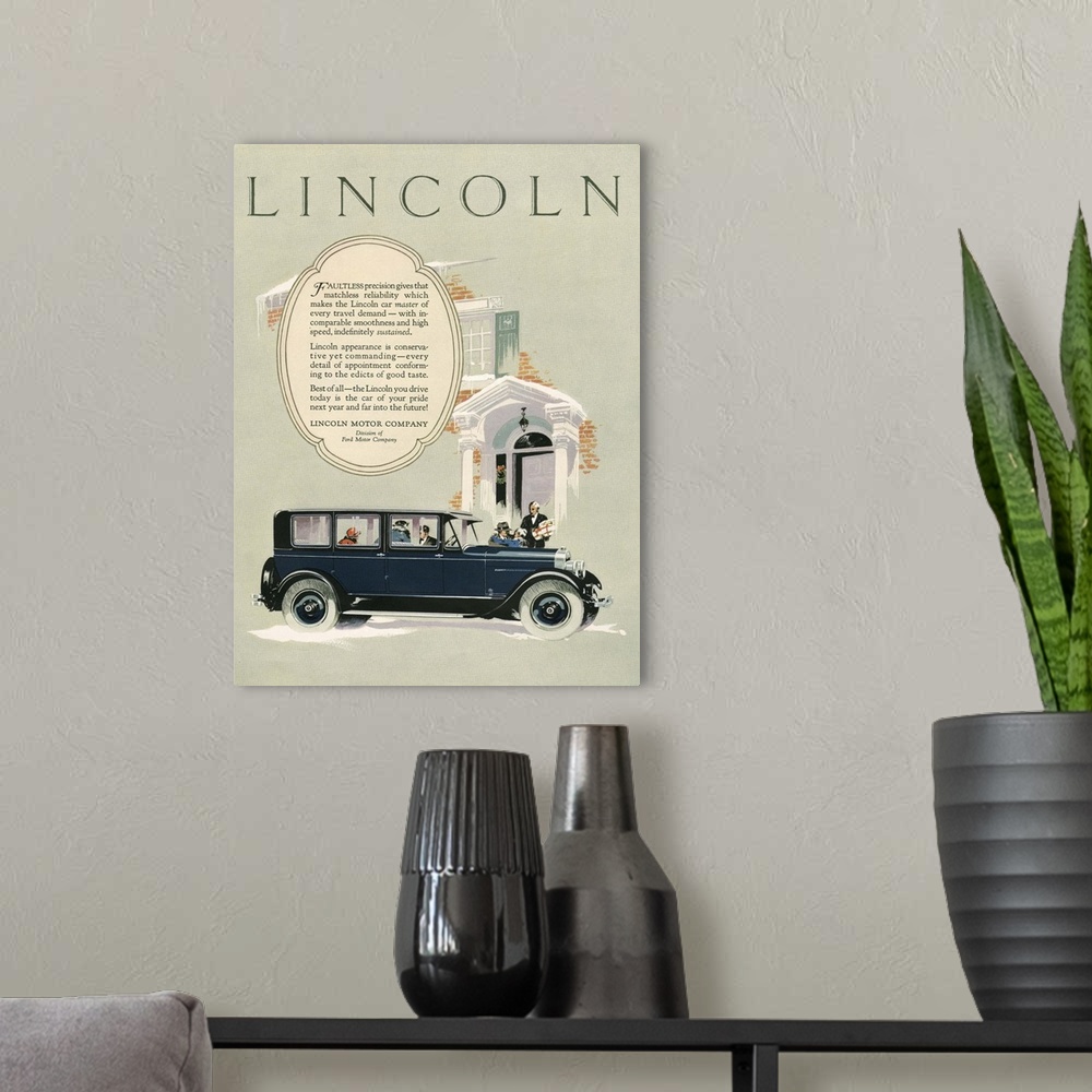 A modern room featuring Lincoln.1926.1920s.USA.cc cars ...