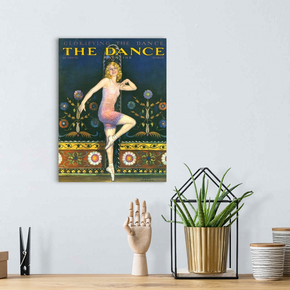 A bohemian room featuring The Dance.1928.1920s.USA.ballet dancing...
