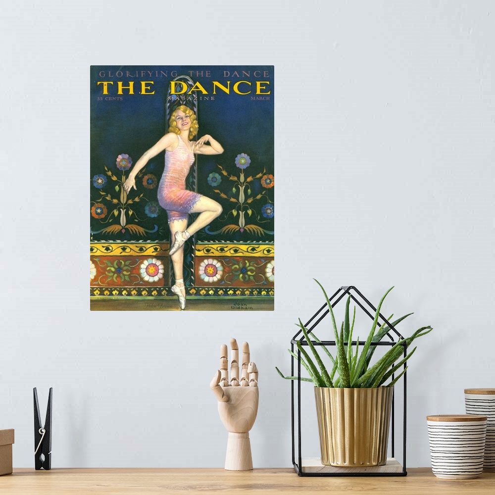 A bohemian room featuring The Dance.1928.1920s.USA.ballet dancing...