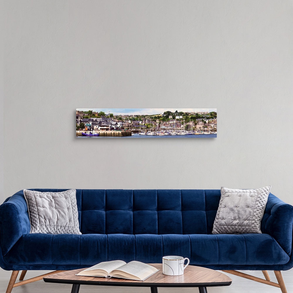 A modern room featuring A busy harbour and waterfront, Kinsale, County Cork, Ireland