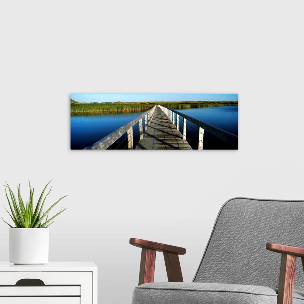 A modern room featuring Bowley Pond Boardwalk, Greenwich, Prince Edward Island, Canada