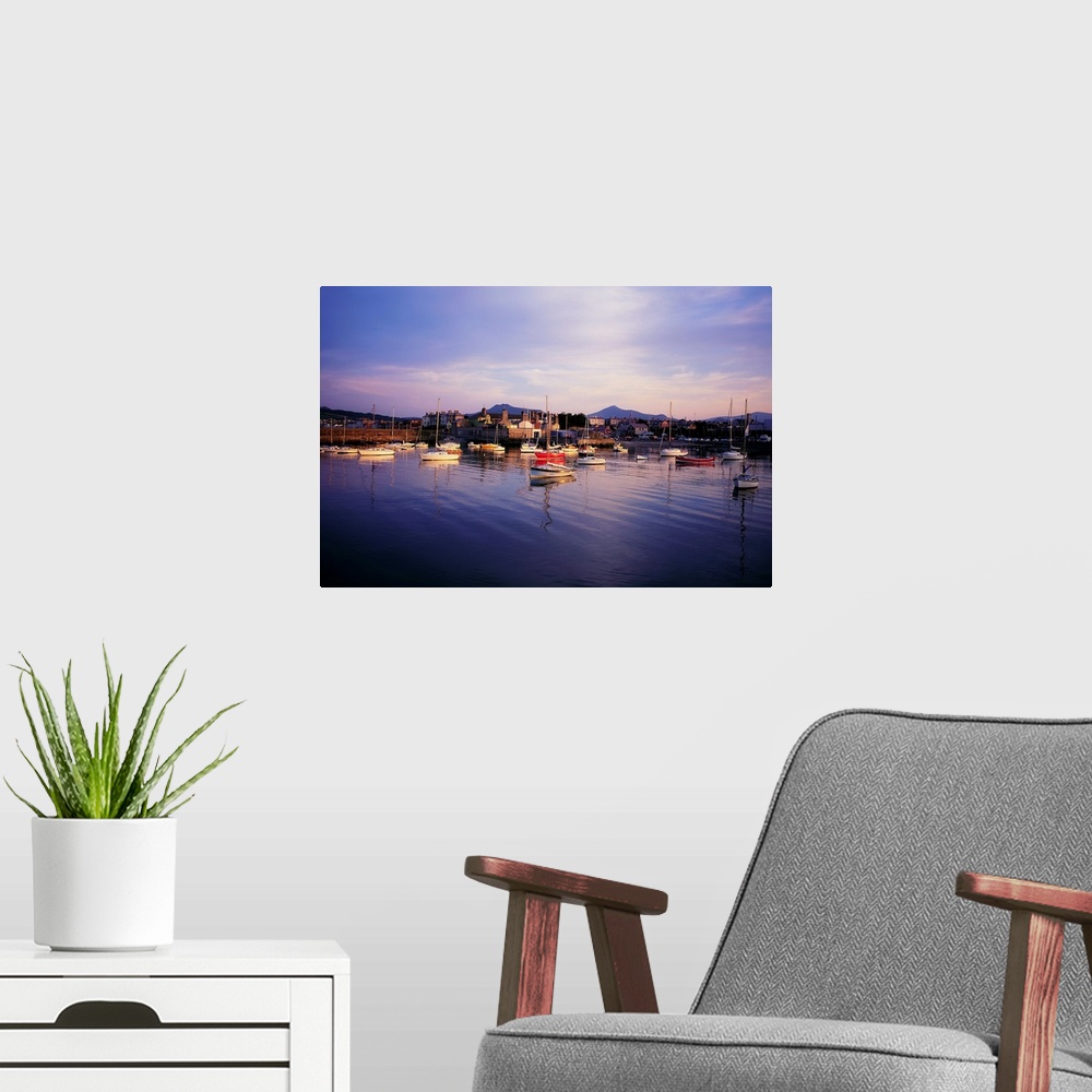 A modern room featuring Bray Harbour, County Wicklow, Ireland