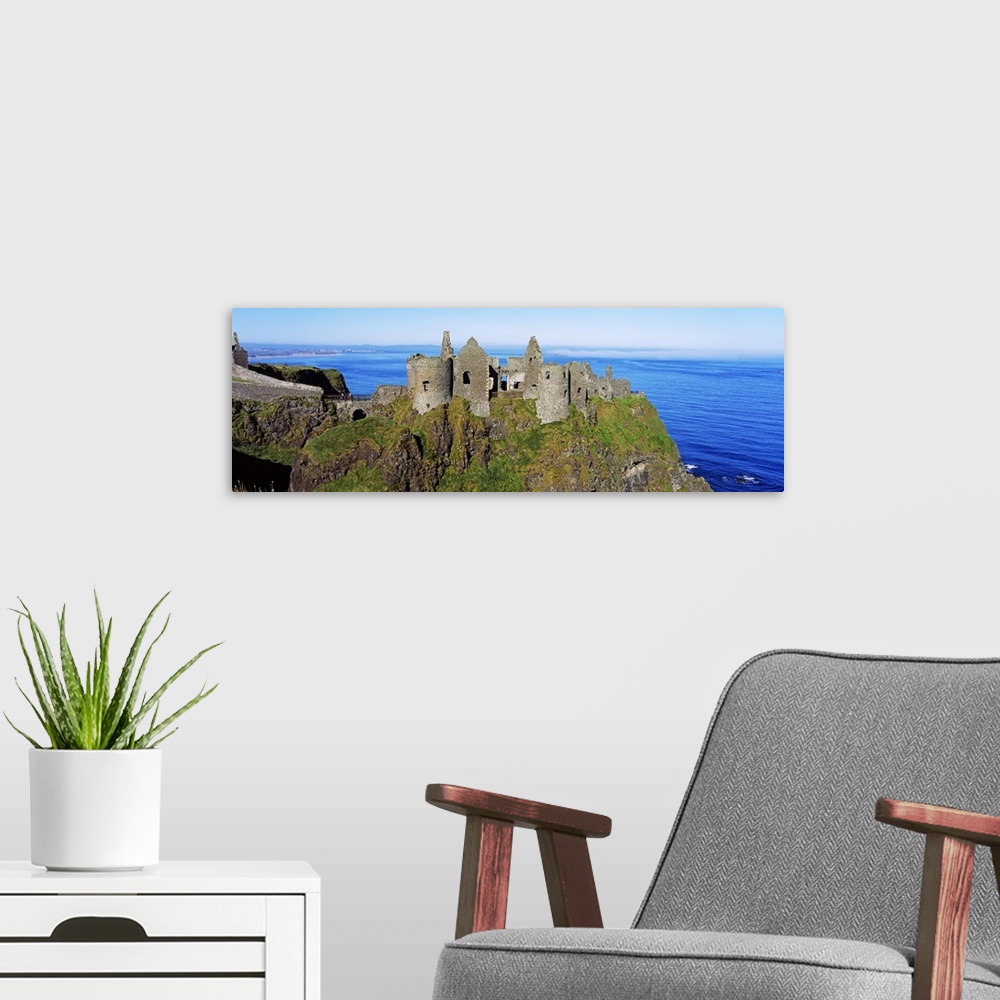 A modern room featuring Castle On A Cliff, Dunluce Castle, County Antrim, Northern Ireland