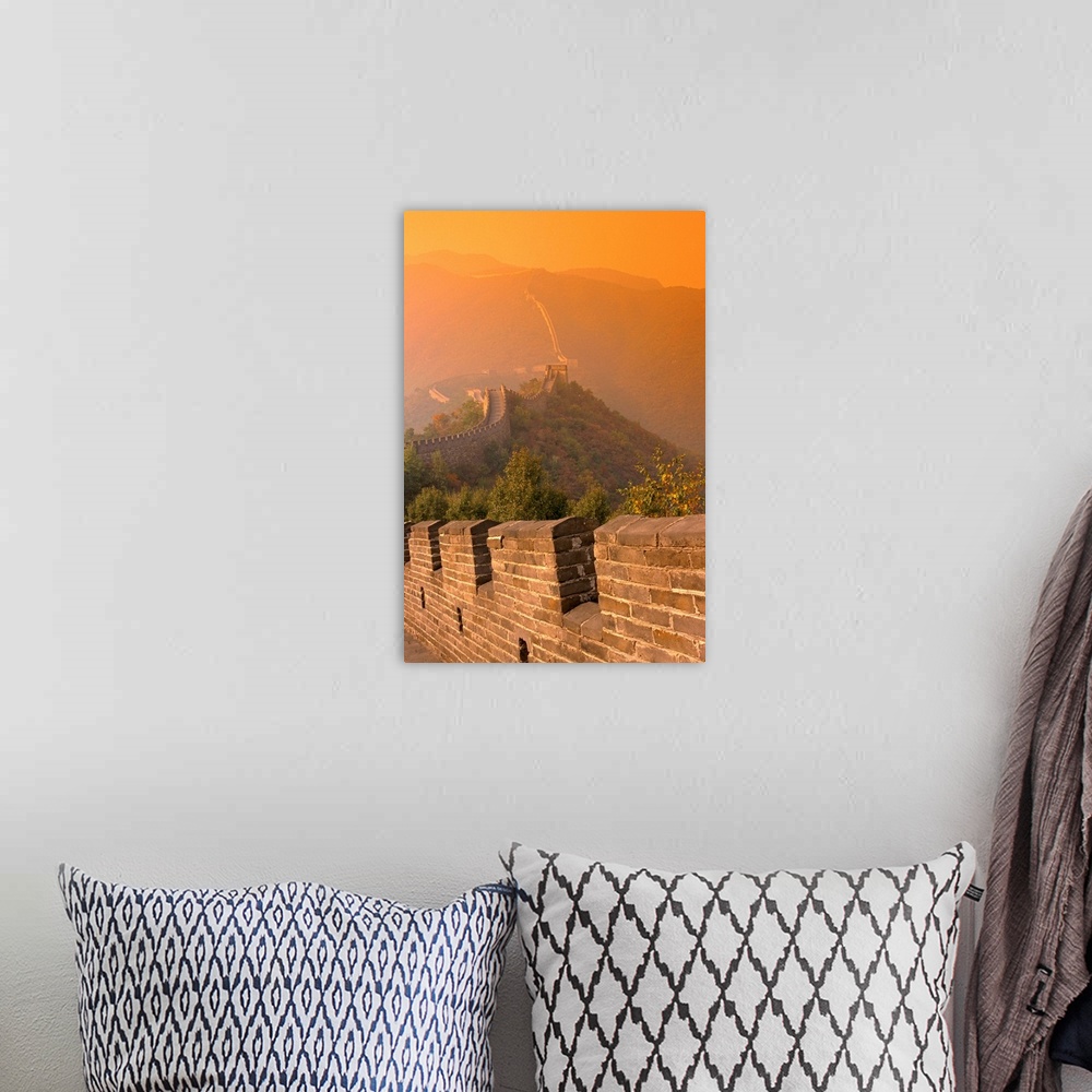 A bohemian room featuring China, The Great Wall At Sunset