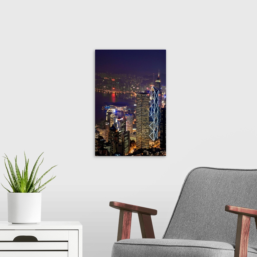 A modern room featuring Cityscape And Causeway Bay