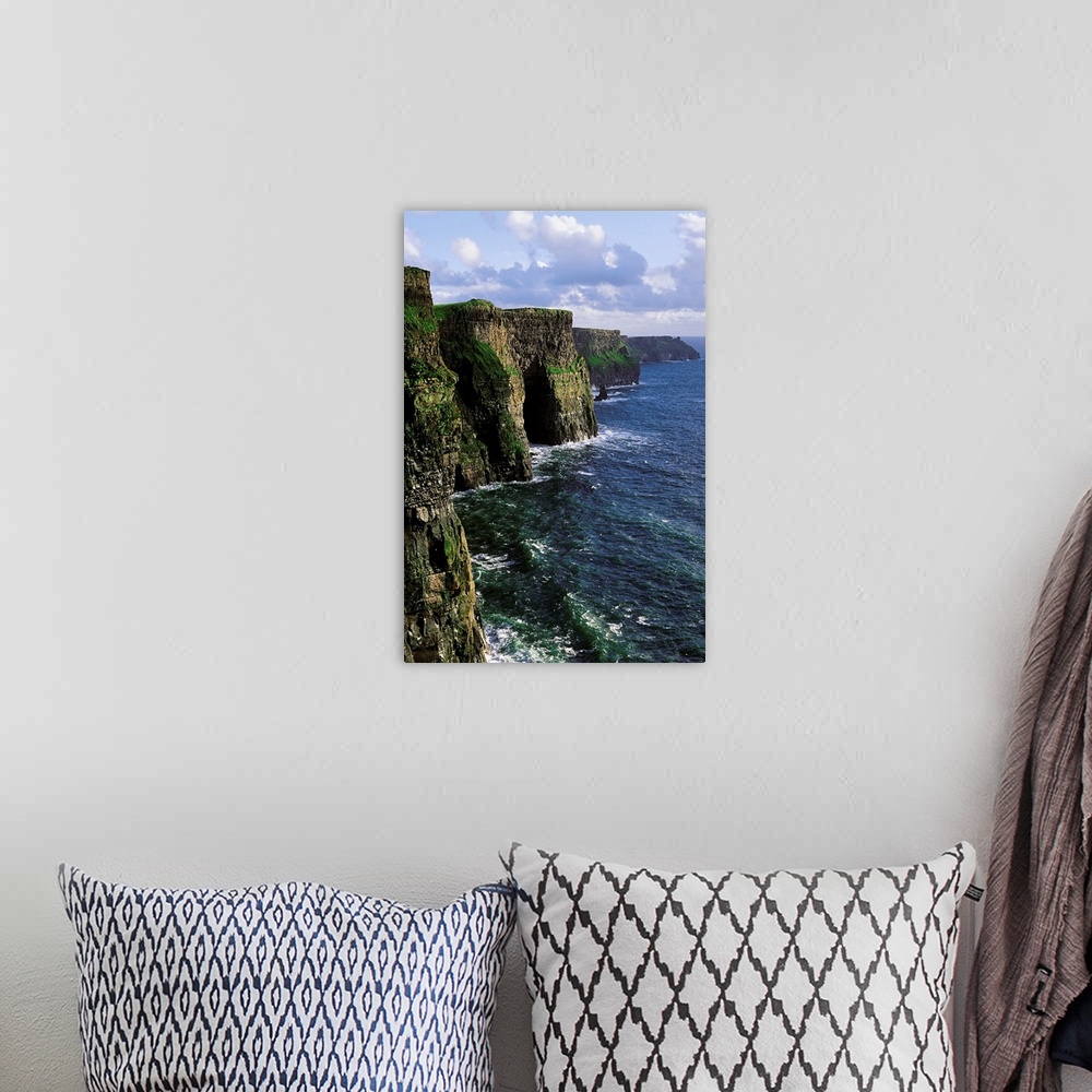 A bohemian room featuring Cliffs Of Moher, County Clare, Ireland, Cliffs On The Atlantic Ocean