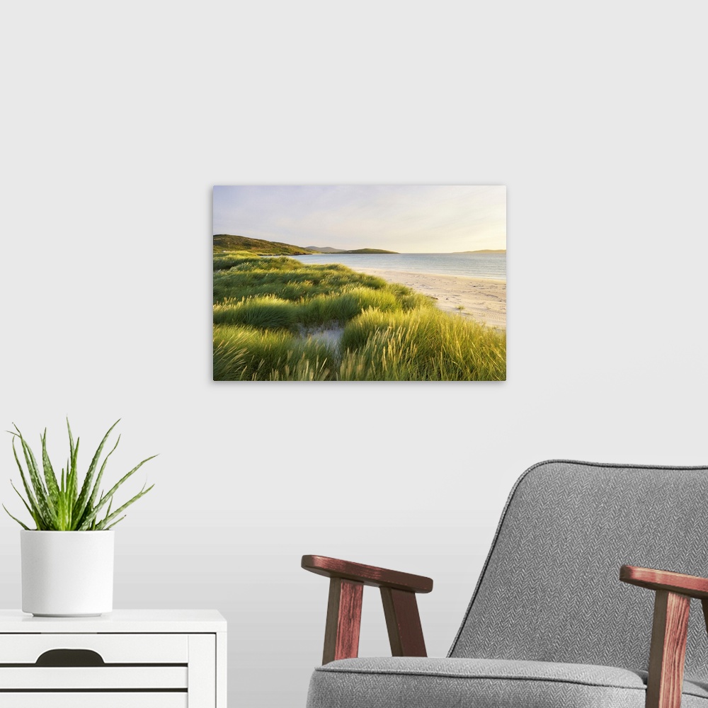 A modern room featuring Coastal Scenic, Sound of Taransay, Isle of Harris, Outer Hebrides, Scotland