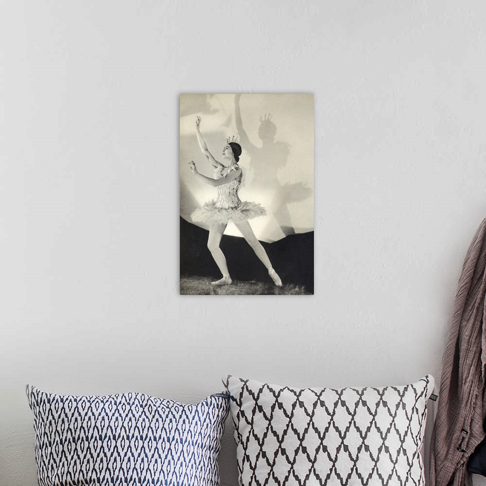 A bohemian room featuring Dame Margot Fonteyn De Arias, 1919-1991, British Prima Ballerina Assoluta, From The Book "Footnot...
