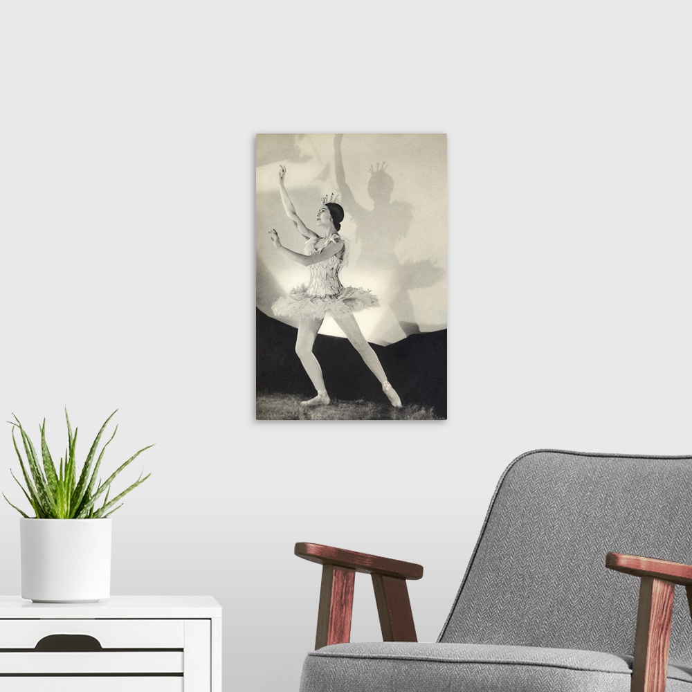 A modern room featuring Dame Margot Fonteyn De Arias, 1919-1991, British Prima Ballerina Assoluta, From The Book "Footnot...