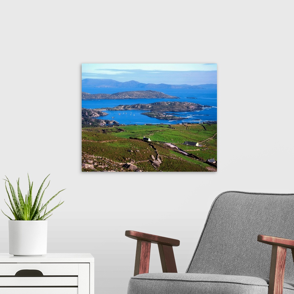 A modern room featuring Derrynane Harbour, Caherdaniel, Ring Of Kerry, Co Kerry, Ireland